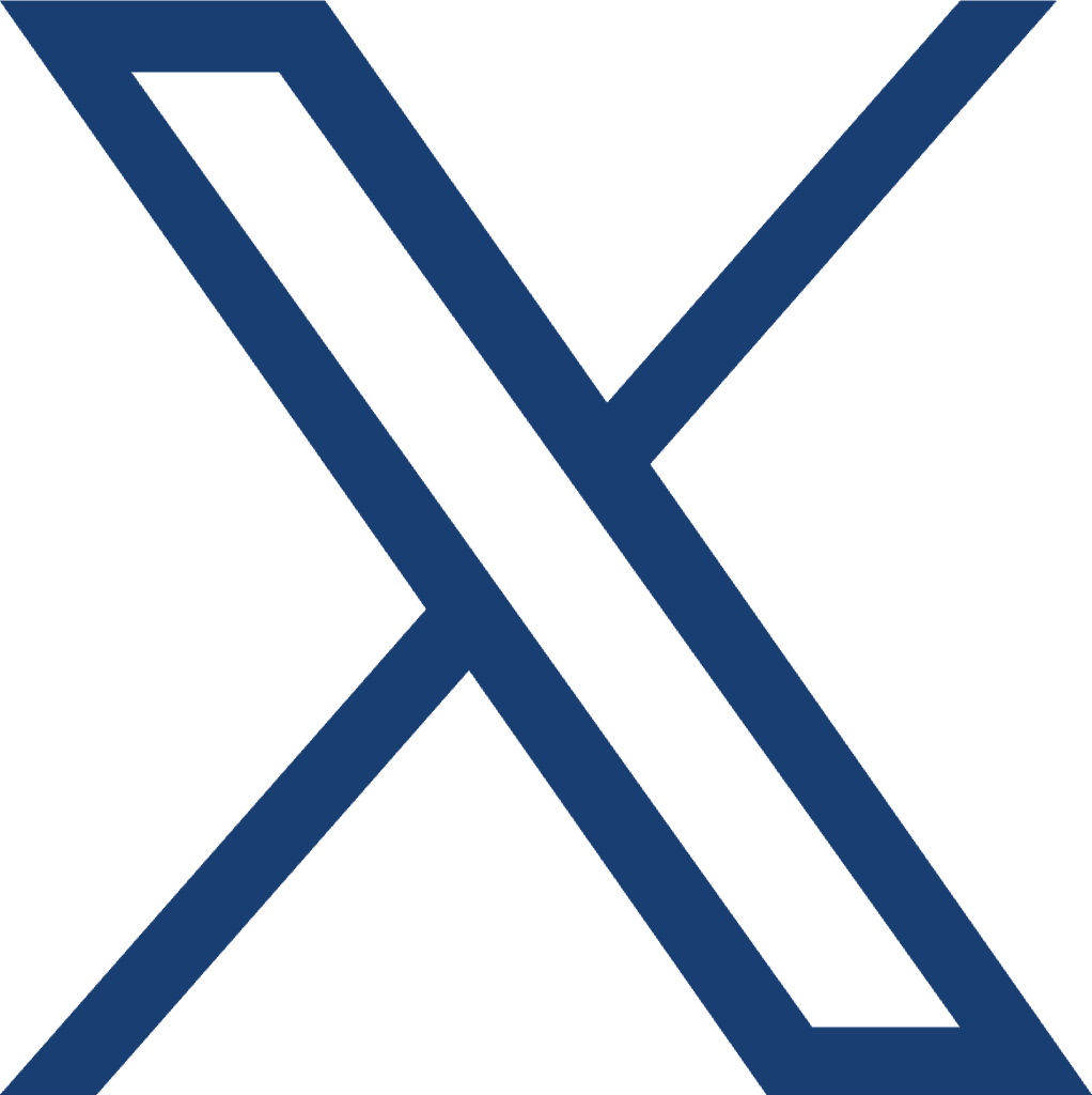image shows a X logo