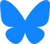 BlueSky bly butterfly logo